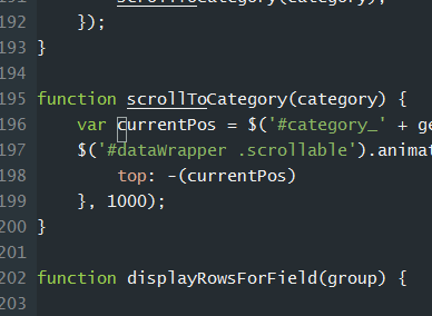 Quick ScrollTo Code for jQuery